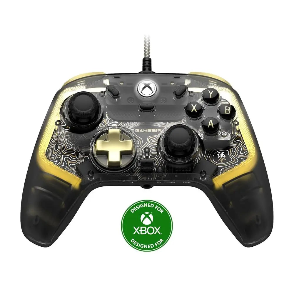 Enhanced Wired Controller with RGB Lighting and Hall Effect Stick for Xbox Series X|S, One, Windows 10/11 PCs - Officially Licen